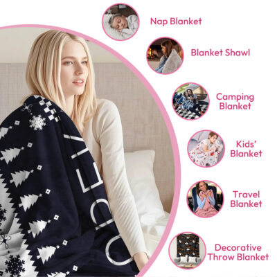 280 GSM FlipEdge Flannel Blanket - Image 5