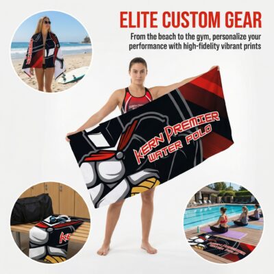 Cotton Blend Beach Towel - Image 6