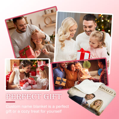 Sherpa Linen Style Blanket - Image 6