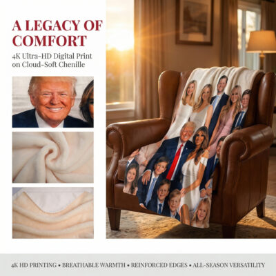 Sherpa Linen Style Blanket - Image 5